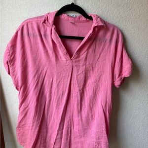 Pink Women's Casual Top